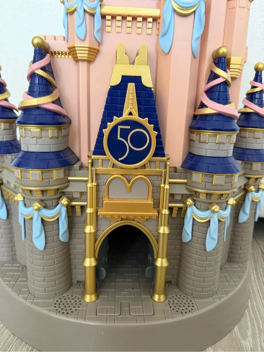 Disney-Inspired Pink & Blue Castle Playset - 50th Anniversary toy
